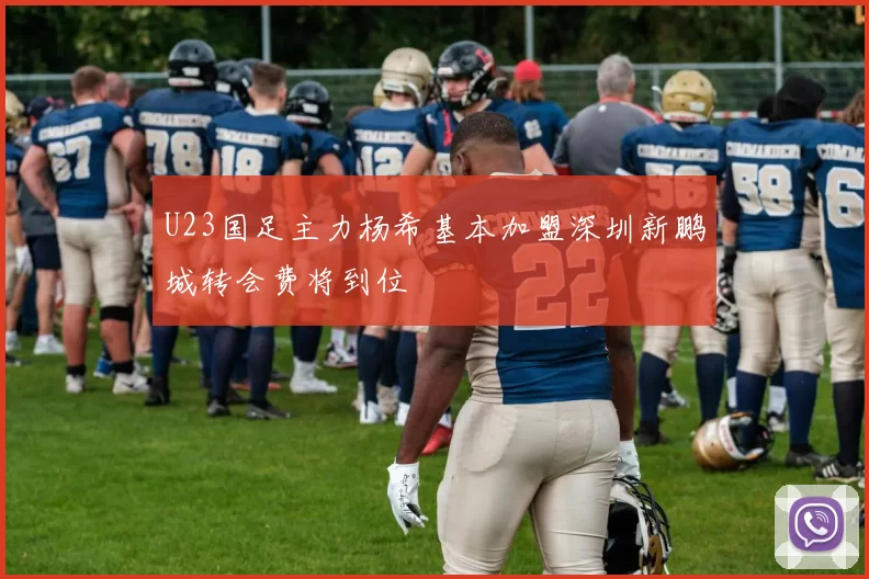 U23国足主力杨希基本加盟深圳新鹏城转会费将到位