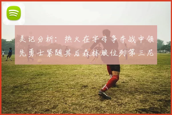 美记分析：热火在字母争夺战中领先勇士紧随其后森林狼位列第三尼克斯处于最后位置